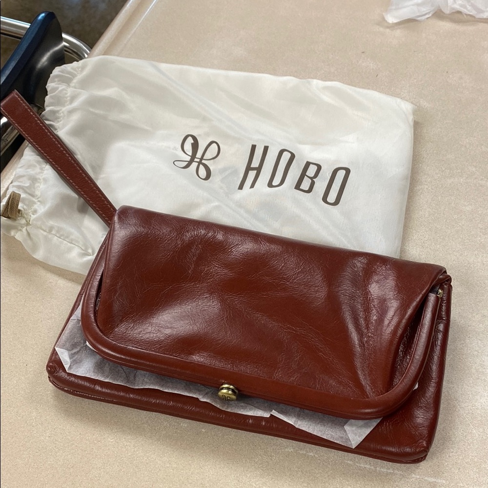 Hobo Women's Brown Leather Clutch